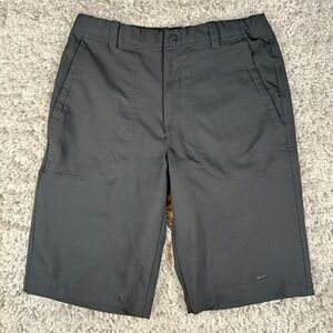 Nike Golf Tour Performance Dri-Fit Black Shorts‎ Men's Large 510503-010 EUC